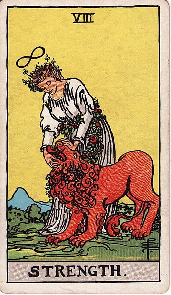 File:RWS Tarot 08 Strength.jpg