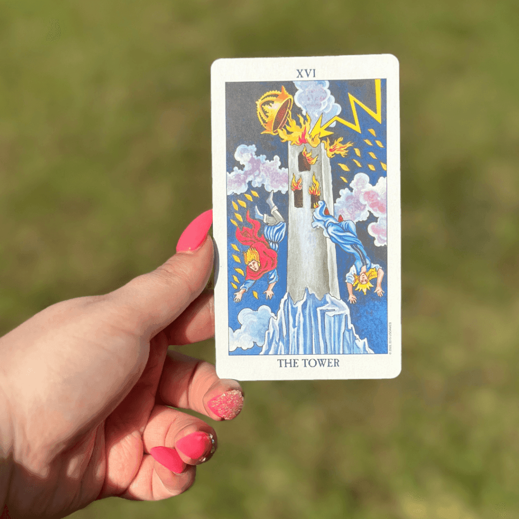 Rider-Waite Smith version of The Tower.