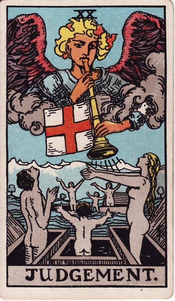 Rider-Waite-Smith Judgement Tarot Card