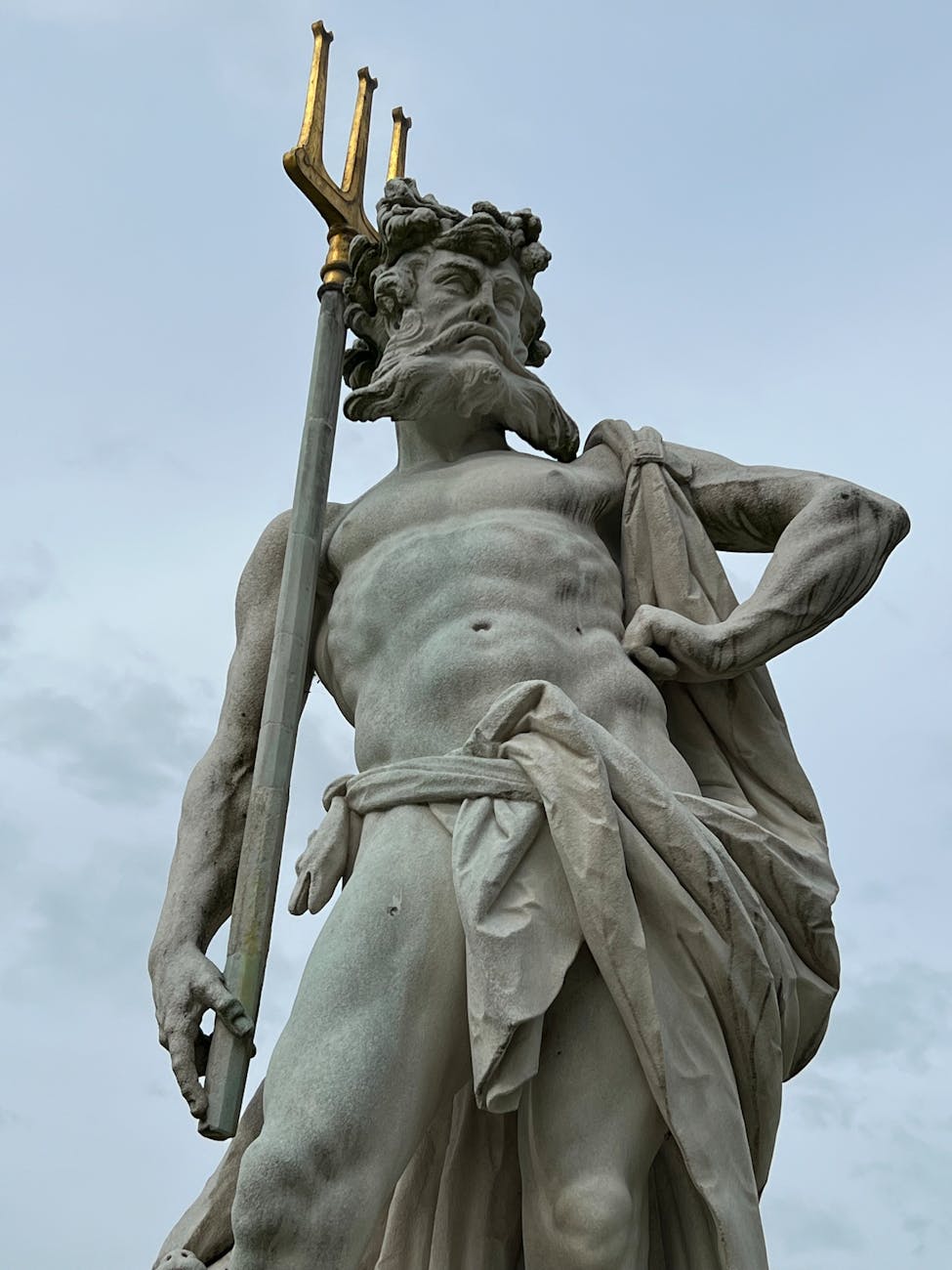 sculpture of neptune